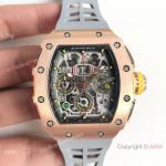 Swiss Richard Mille RM 11-03 Rose Gold Flyback Chronograph Watch